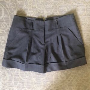 BCBG dress shorts- charcoal size 4